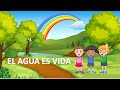 La importancia del agua. Vídeo educativo para niños y niñas.