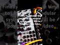 #modularmusic #mutableinstruments #synths #moog #dfam #eurorack