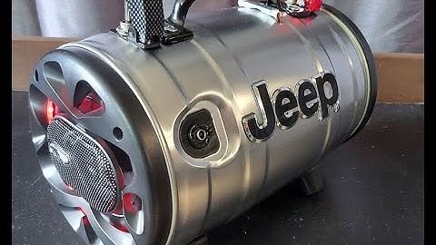 BOOMBOX*KEG - DIY 300W Bluetooth speaker JEEP-DODGE