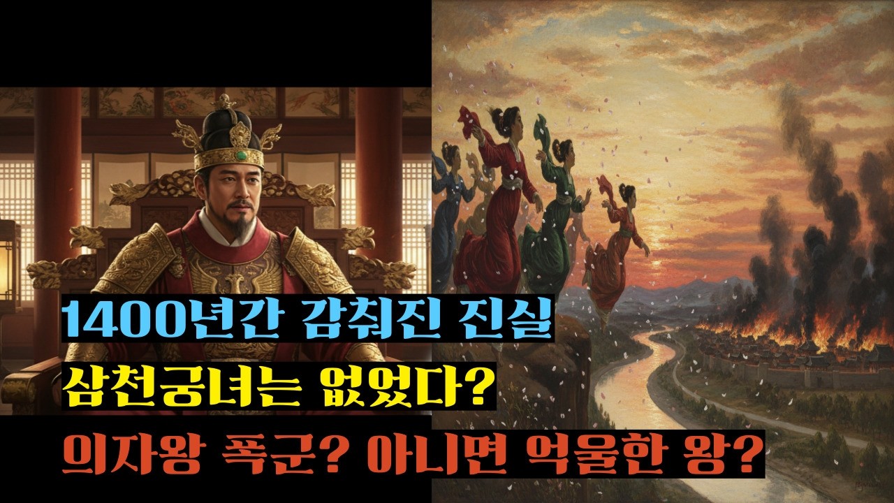 의자왕의 진실 | 삼천궁녀는 없었다, 1400년의 역사 진실