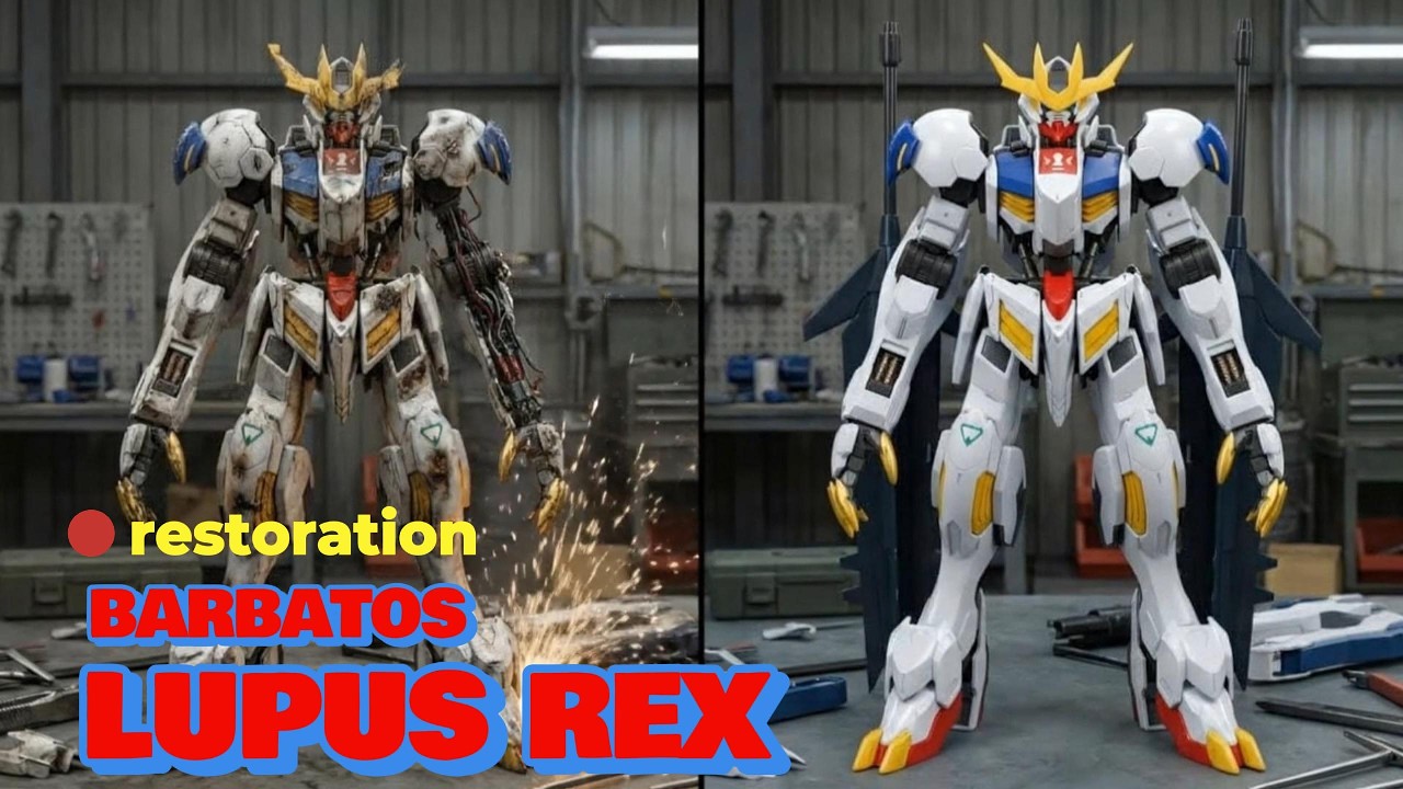 Barbatos Lupus Rex Restoration: From Broken to Beast Mode