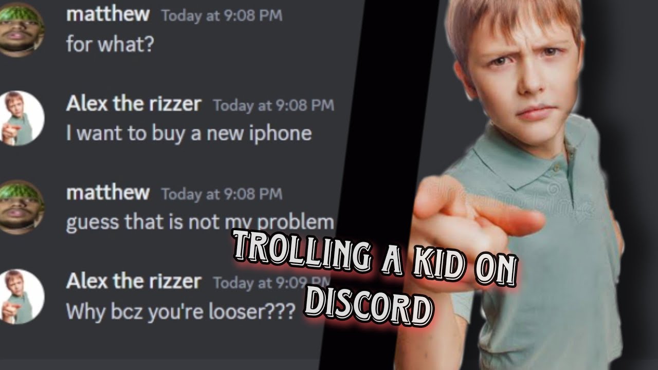 Trolling a angry discord kid he got my ip YouTube