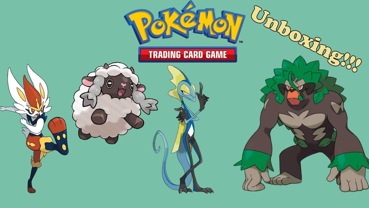 Unboxing dos deck dos Pokemon Iniciais de Galar - YouTube