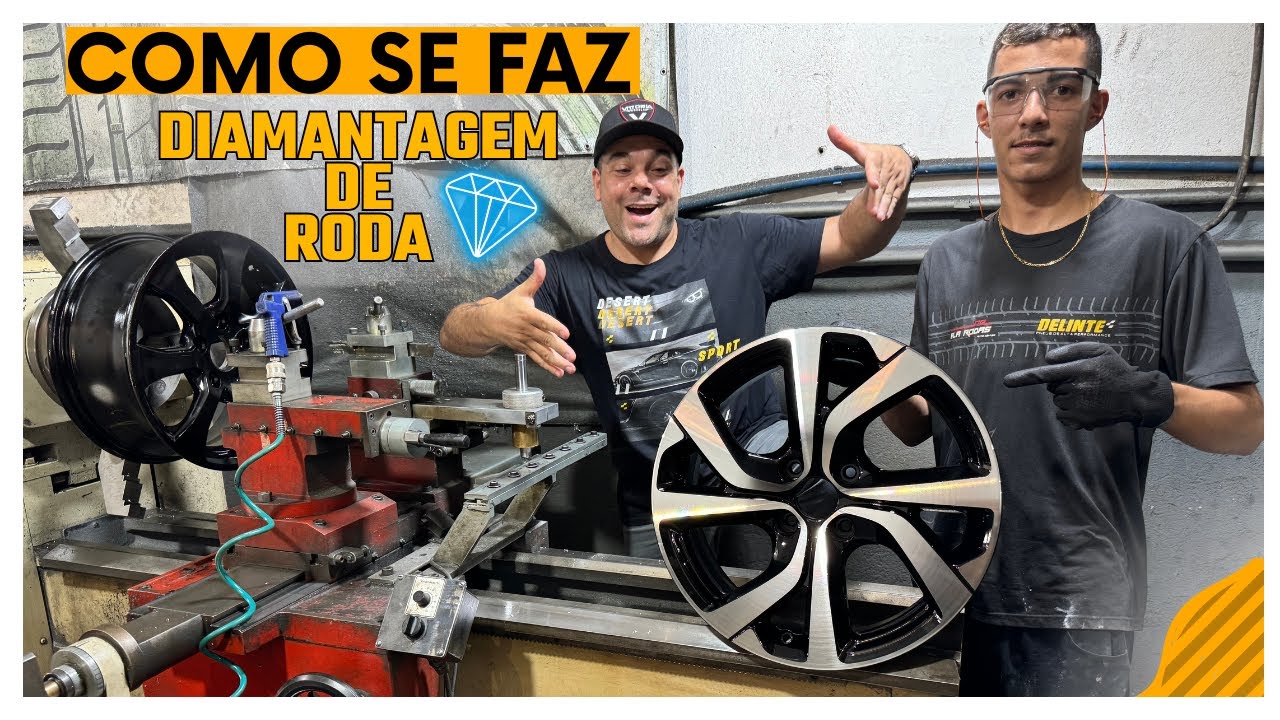 COMO SE FAZ DIAMANTAGEM DE RODA EM TORNO COPIADOR