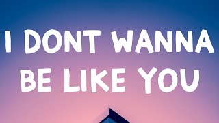 Ruel - I Don’t Wanna Be Like You (Lyrics) Resimi