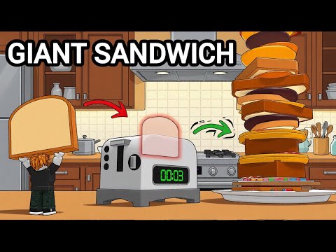 SIMULATOR MY GIANT SANDWICH ROBLOX GAME