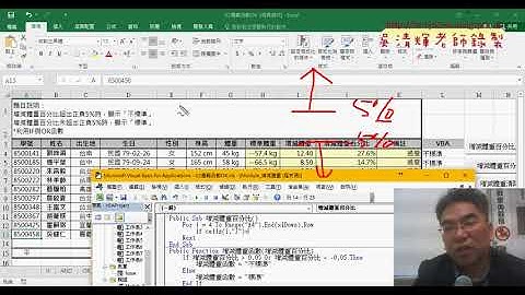 02 用VBA撰寫迴圈與邏輯與格式