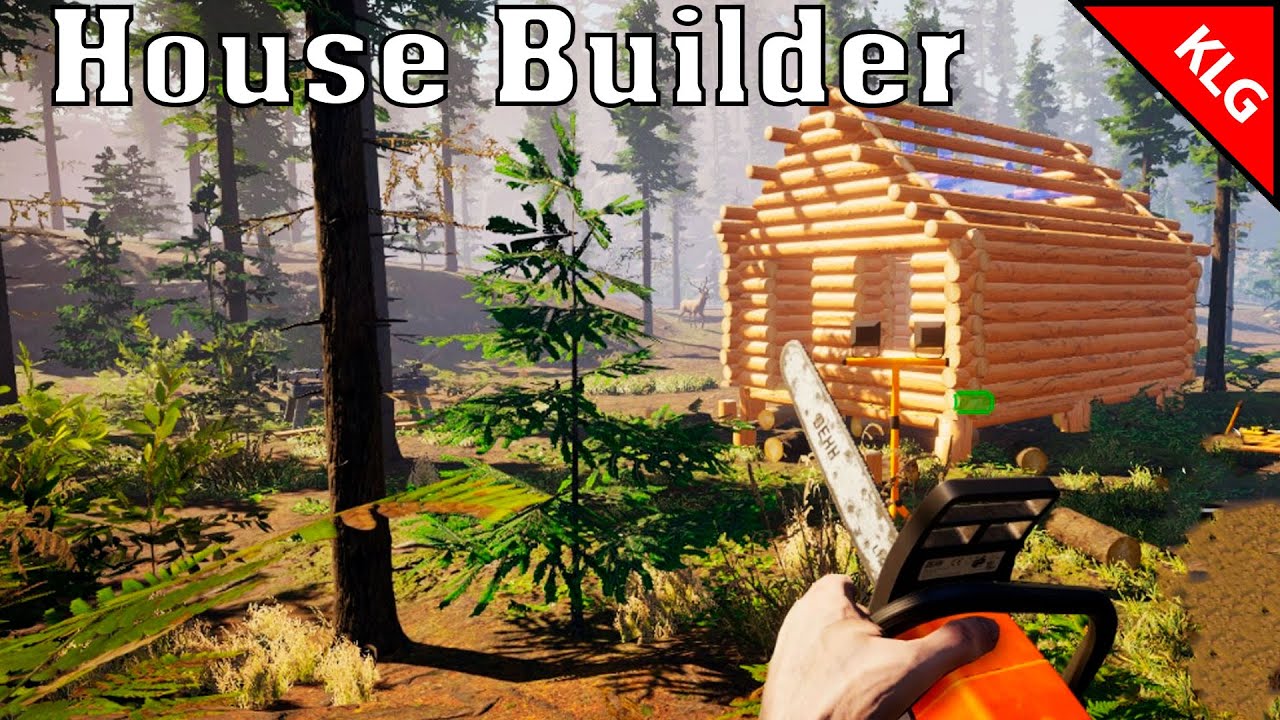 House Builder Симулятор строителя домов НАЧАЛО #1 - YouTube