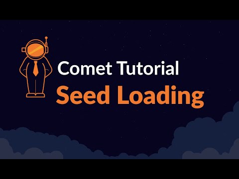 How to perform a Seed load with Comet Backup