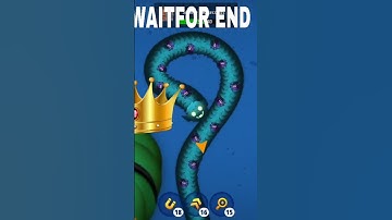 WORM ZONE MAGIC gameplay 🐍 video worms zone pro slither 🚀🌱 snake top #001 #short #WORMZONE.IO