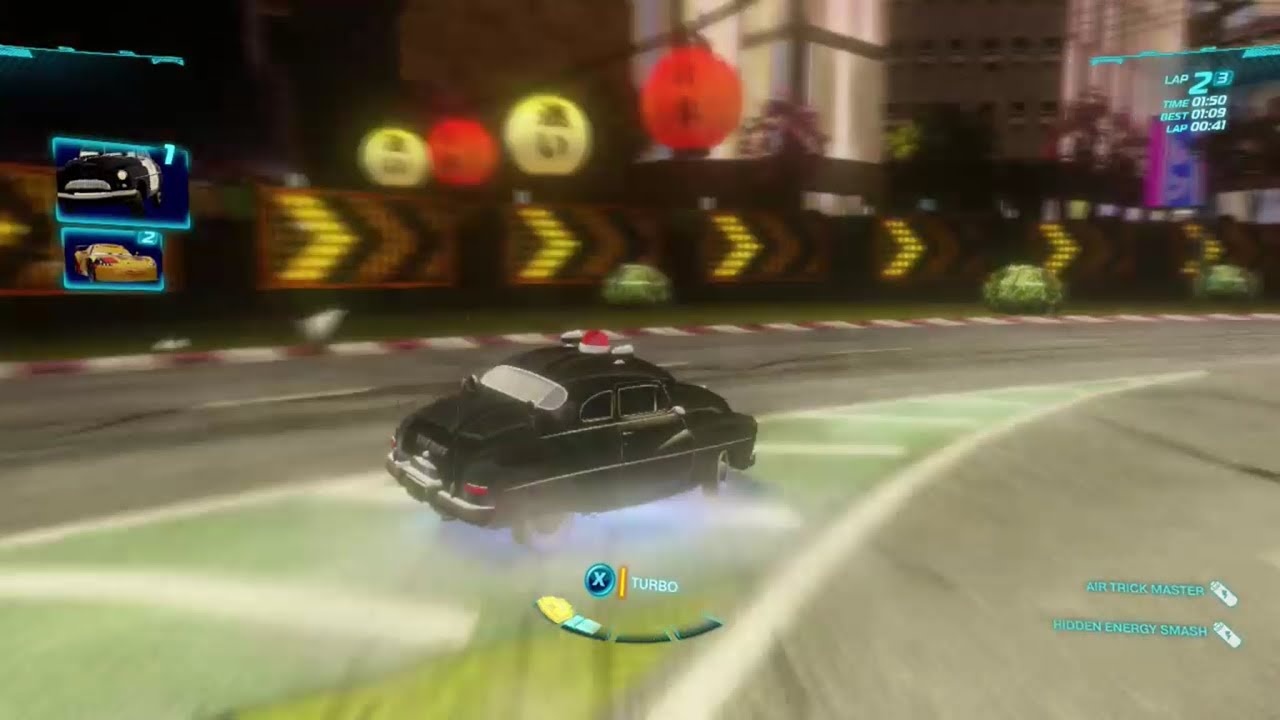 Cars 2 The Video Game Sheriff Mission Road All Night YouTube