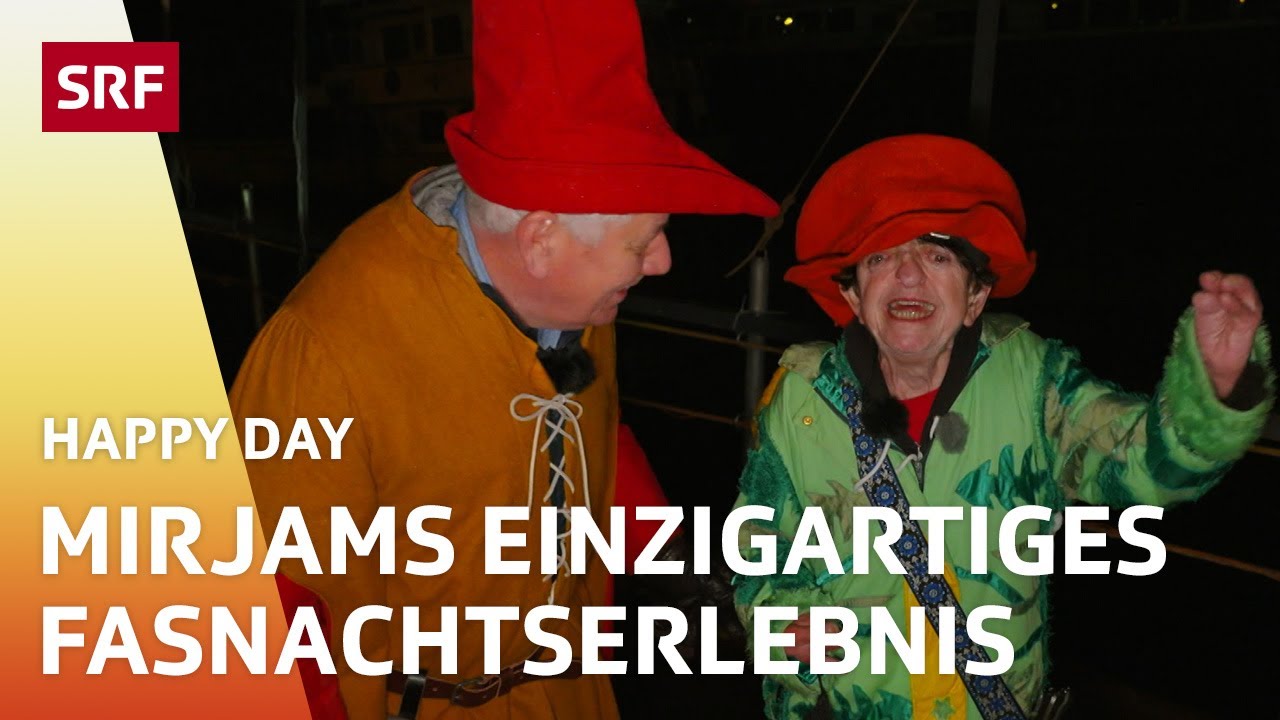 Röbi Koller und Mirjam an der Luzerner Fasnacht | Happy Day | SRF