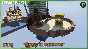 Minesaga Western Realm "Looking at Commands" Minecraft, S1E02