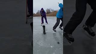 Хокей з сином 🏒⛸️ Hockey with my son