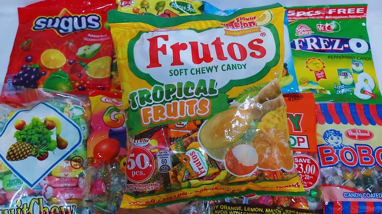 Limited Edition Frutos Soft Chewy Candy Tropical Fruits YouTube