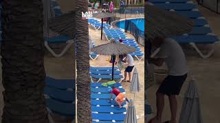 POV: It's 8am in Benidorm 💀 (🎥: ViralHog)