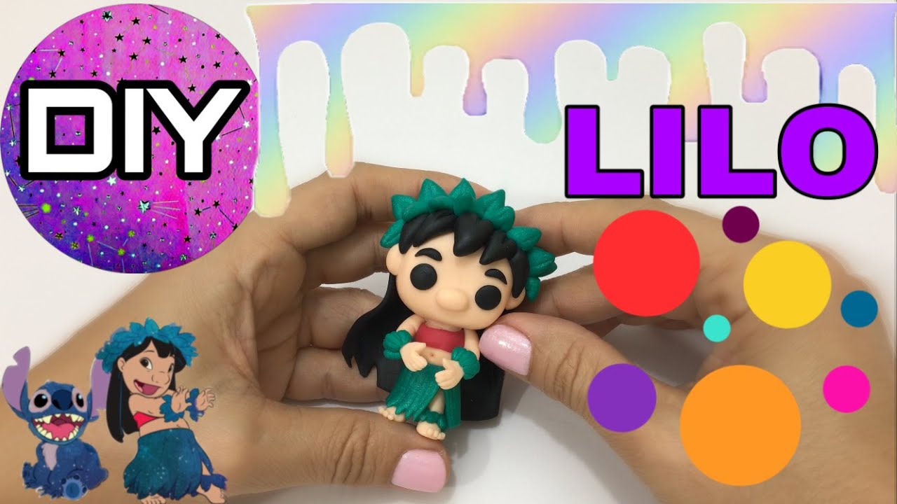 DIY: LILO FAÇA VOCÊ O SEU DE PORCELANA FRIA | COLD PORCELAIN #luprestes