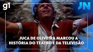 Play video: Jornal Nacional: Juca de Oliveira marcou a história do teatro e da televisão brasileira