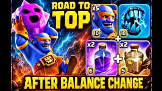 “LEGEND 1 PUSH!” After Balance Changes! 🔥 #th18attackstrategy #attackstrategy 