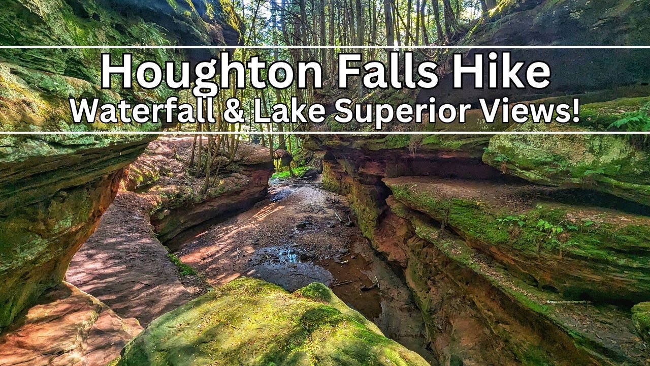 Hiking to the Waterfall at Houghton Falls State Natural Area - YouTube