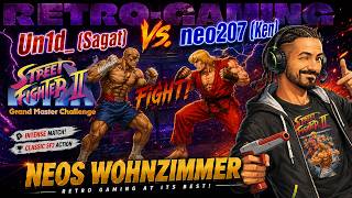 Un1d_ (Sagat) vs. neo207 (Ken) FT3 - Super Street Fighter II X - Neos Wohnzimmer #fightcade #ssf2t