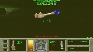 Descent First Strike Secret Level 2 - Difficulty level Insane