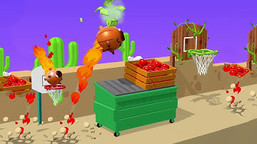 BOUNCE DUNK ALL LEVELS BOSS FIGHT GAMEPLAY WALKTHROUGH PART 50