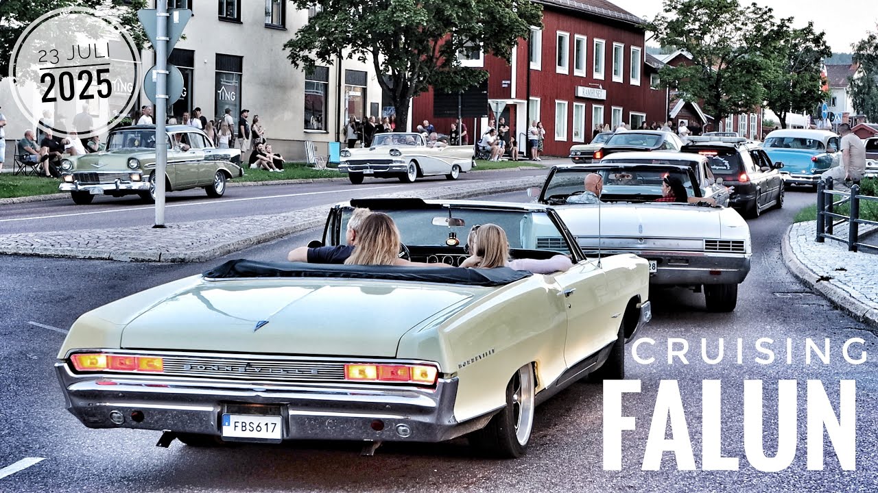 Cruising Falun 23 JULI 2025