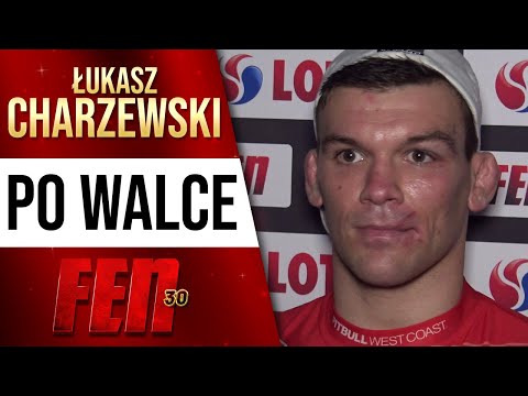 Łukasz Charzewski - mimo wygranej - krytyczny wobec swojego występu na FEN 30
