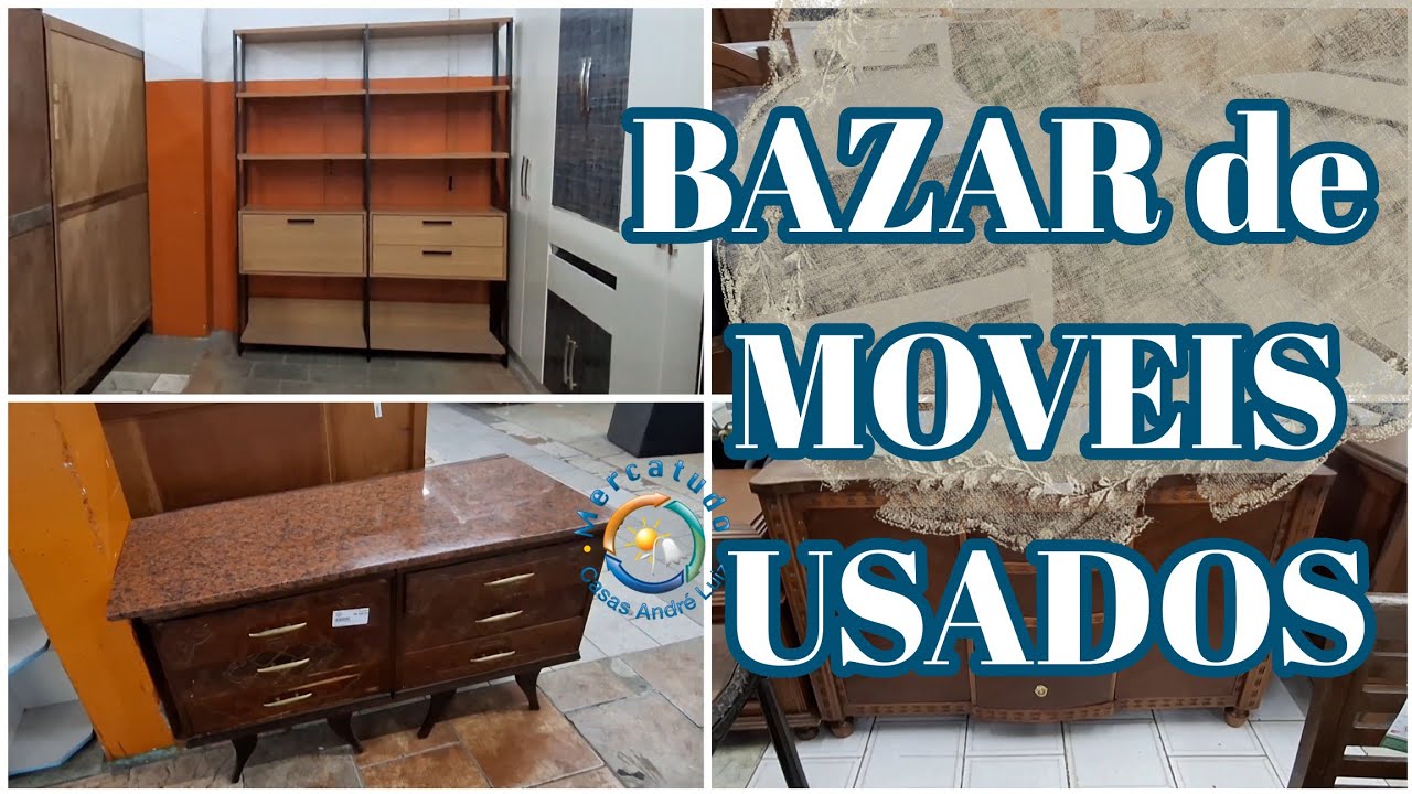 Garimpo de MÓVEIS no Bazar Mercatudo 🪑 Achadinhos Sustentáveis e Preços Incríveis!