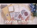 [ASMR] 新しい素材でカップルコラージュ🖤🤍✨ | journal with me | collage