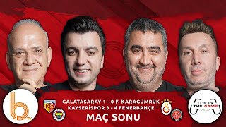 Galatasaray-Karagümrük & Kayserispor-Fenerbahçe | Bışar Özbey, Ahmet Çakar, Ümit Özat, Evren Turhan