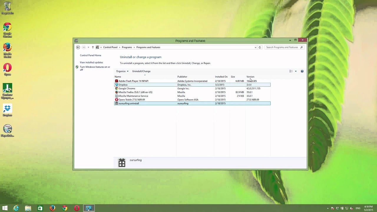 Oursurfing virus - how to remove?
