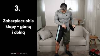 Mankiet na biodro / pachwinę Game Ready - jak założyć