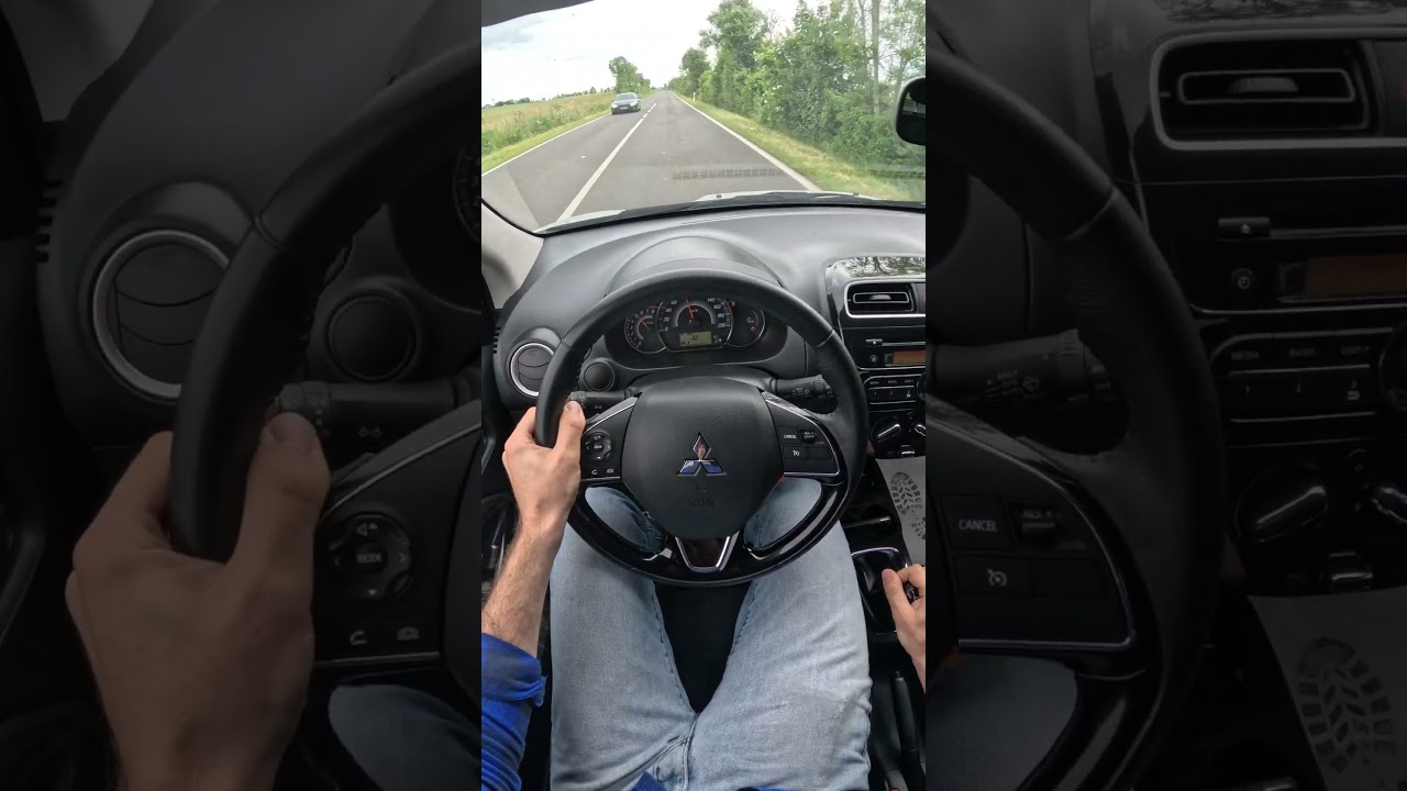 0-100 Mitsubishi Space Star 1.2 - 80 HP (2019) 