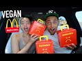 TRYING FOOD FROM A VEGAN MCDONALD'S!! *IT WAS SO GOOD!!*