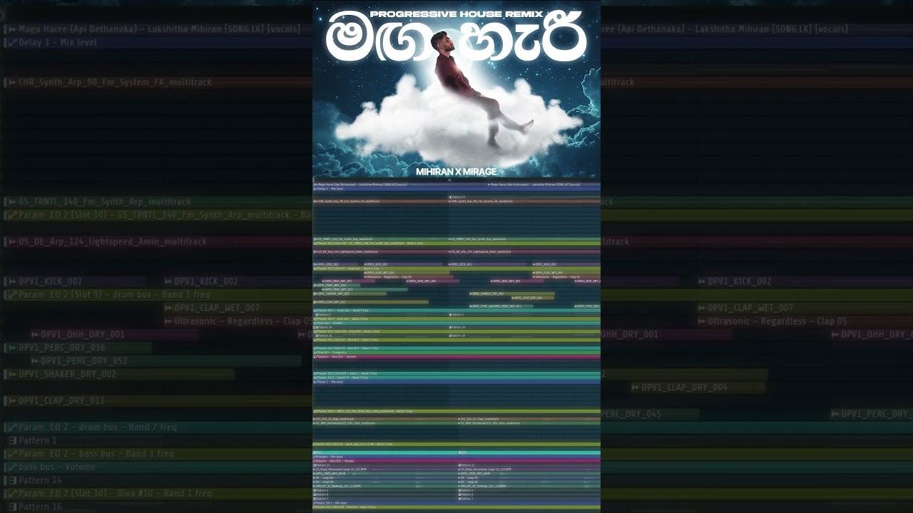 Maga Haree - Progressive house mix Mihiran x MIR&Lambda;G&Xi; #progressivehouse  #shorts #music #remix #edm