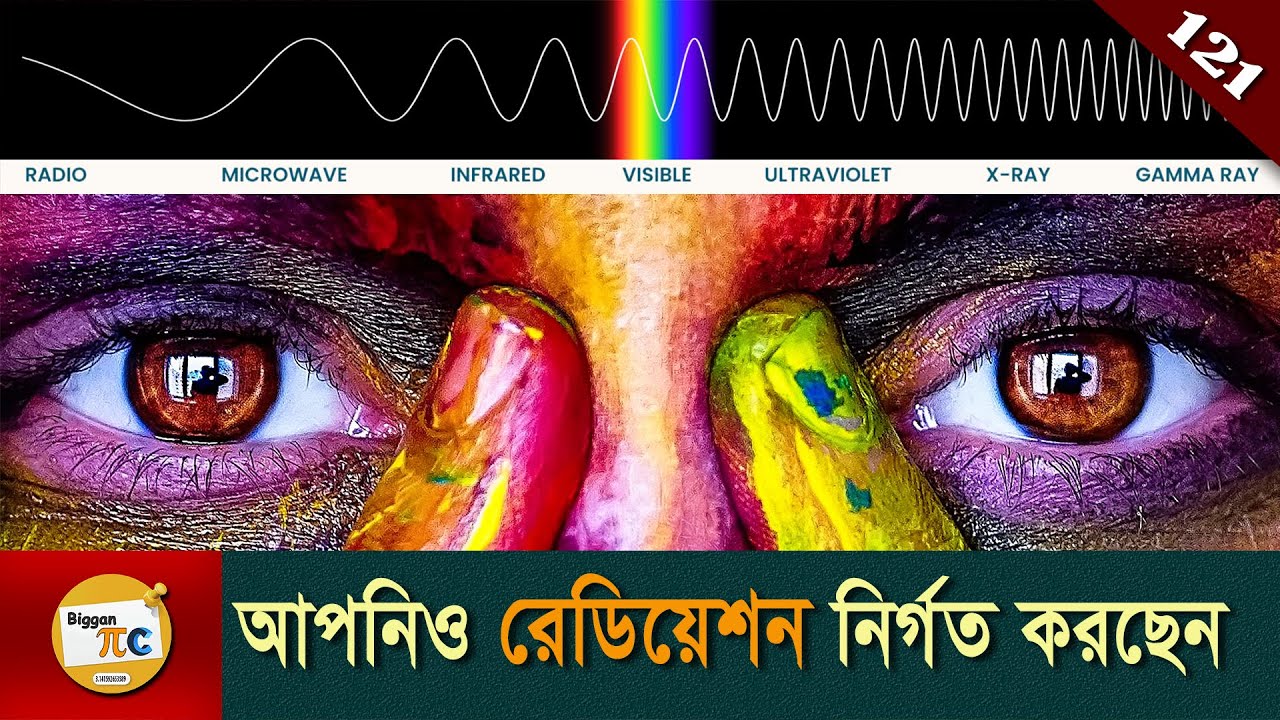 ইলেক্ট্রোম্যাগনেটিক ওয়েব Electromagnetic Waves and Radiation explained in Bangla Ep 121