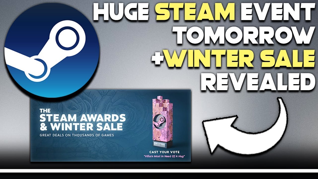 HUGE STEAM EVENT TOMORROW + STEAM WINTER SALE REVEALED! YouTube
