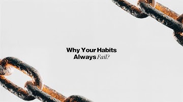 Why Your Habits Always Fail (And the One Fix That Makes Them Stick Forever)