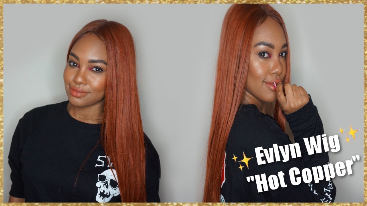 Freetress Equal Evlyn Wig Review Hot Copper UNDER 30 WIG YouTube