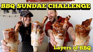 BBQ Sundae Challenge | ManVFood | Molly Schuyler | Pittake