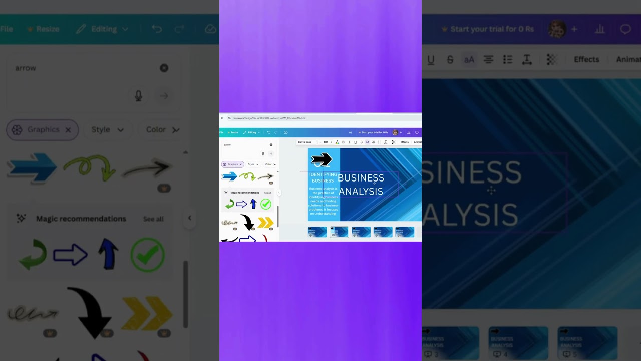 let design famous  business presentation on canva #canva #canvatutorial