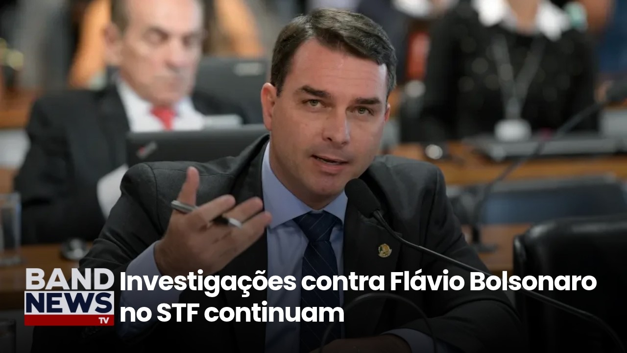 Investigações contra Flávio Bolsonaro no STF continuam | Bandnews TV