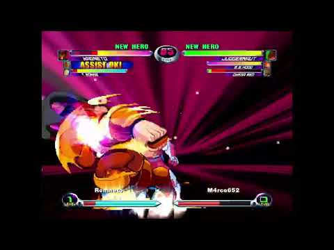 MvC2: M4rco652 - Sushi Tag to Juggernaut Cruel Destroyer THC 95% Combo .:8.18.22:.