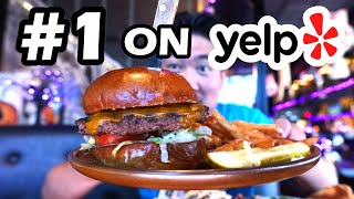 Eating at the HIGHEST RATED BURGER RESTAURANT in Los Angeles!