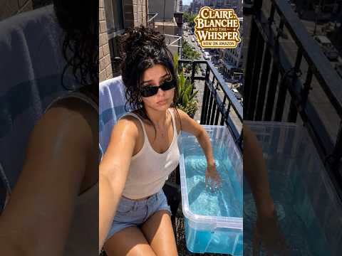 Nora: My private balcony pool day