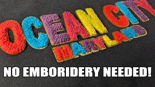 How To Apply Chenille Heat Patches (No Embroidery Needed!)