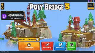 Poly Bridge 3: 2-11 | MM-11