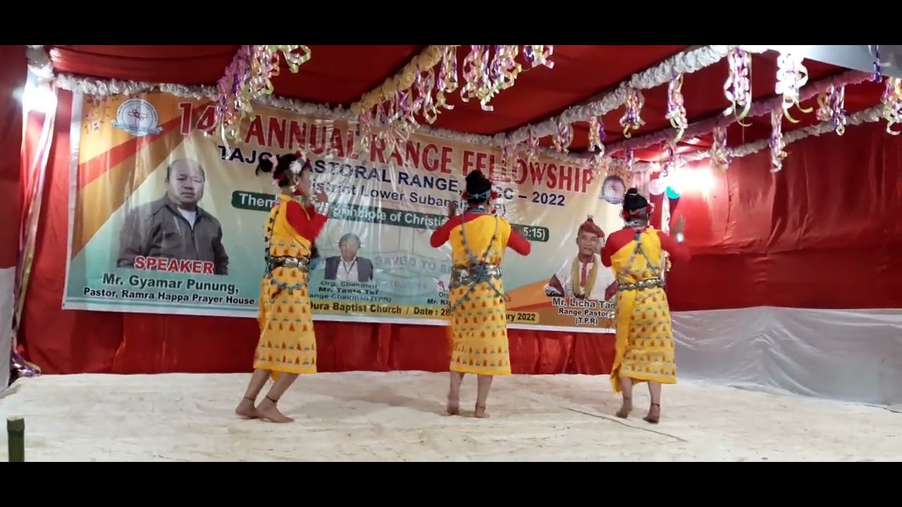 Nyishi Christian Song#Triple Dance by Tadarko Baptist Church 2022